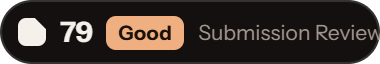 Product Hunt: 79 of 100 on Submission Reviews