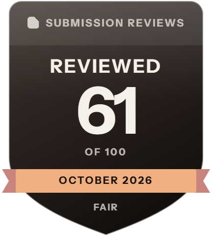 TinyLaunch: rank 4 of 6, 61 of 100 on Submission Reviews
